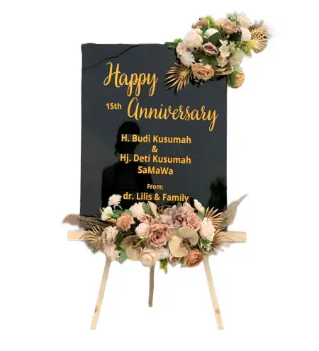Papan Bunga Akrilik Gembyang